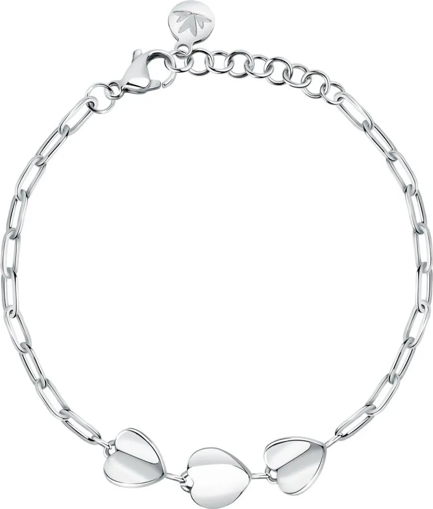 Bracelet en acier Romantique Paillettes SAWW05 - Bijou scintillant chic