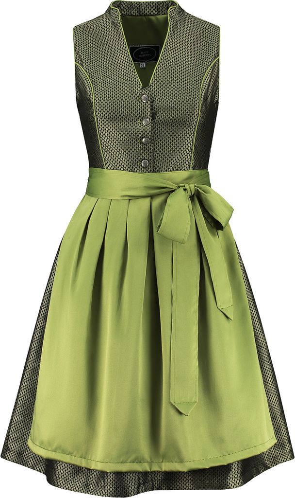 Retro-Dirndl grün de Luxe, Groesse:36