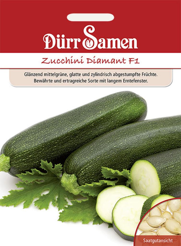 Dürr-Samen - Zucchini Diamant F1 - Saatgut - 0539 Produktbild 