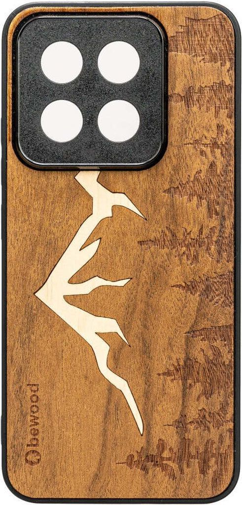 Bewood Holzetui für Xiaomi 14T MOUNTAINS IMBUIA