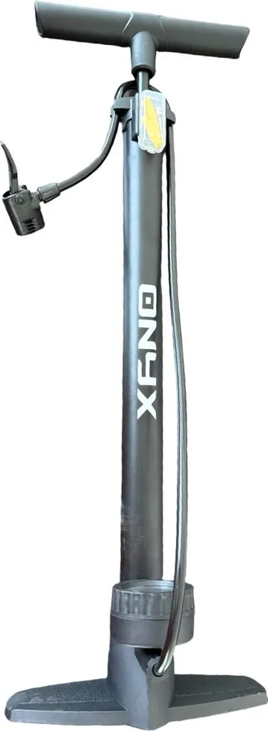 Pompe à pied ONYX pour vélo de route, VTT et voiture avec manomètre