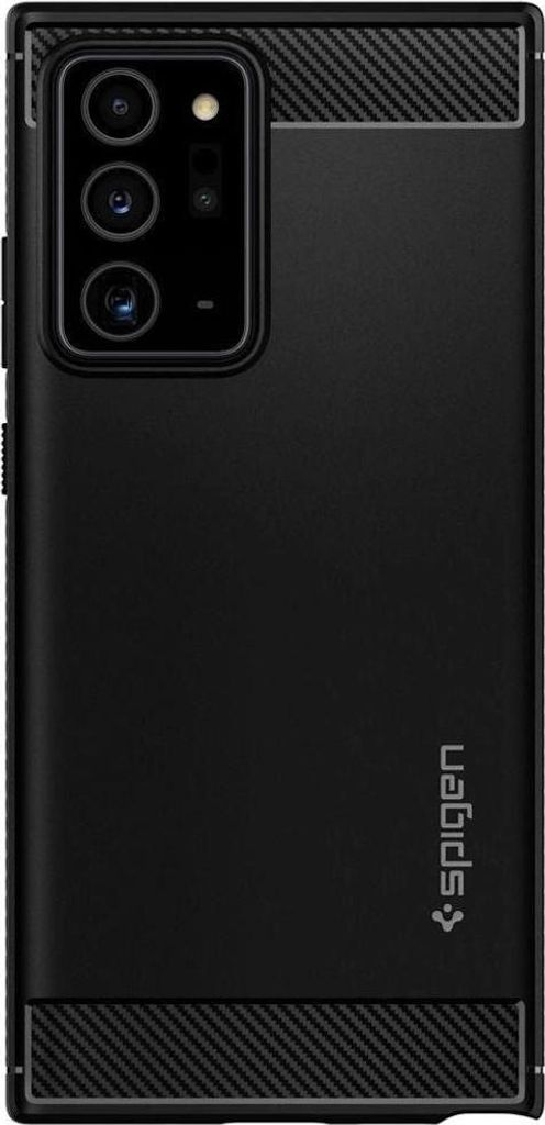 Spigen Rugged Armor schwarz, Cover, Samsung, Galaxy Note 20 Produktbild 