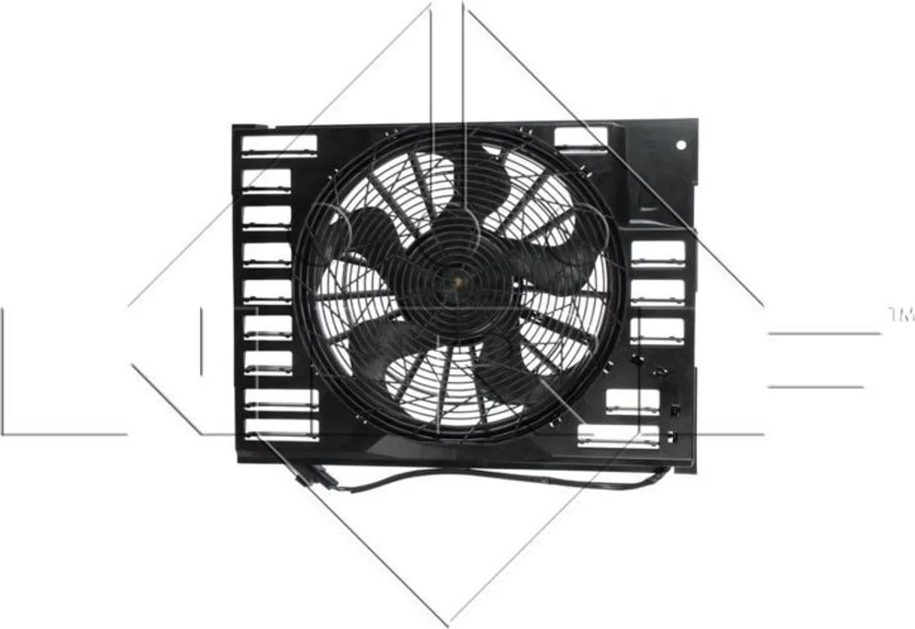 Ventilateur moteur électrique pour BMW E65 Série 7 remplace 64546919046
