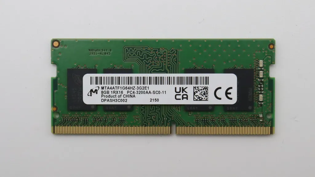 Réparer les Lenteurs PC avec la RAM Lenovo 8GB DDR4 3200 Micron So-Dimm
