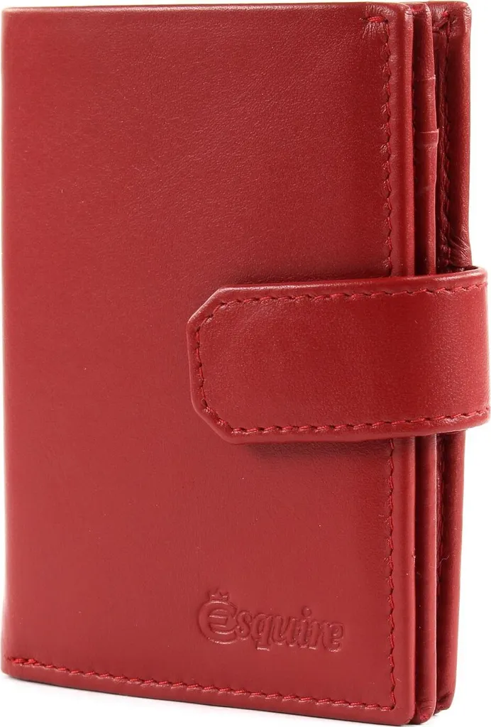 Porte-monnaie vertical en cuir souple Silk Wallet de la marque Esquire