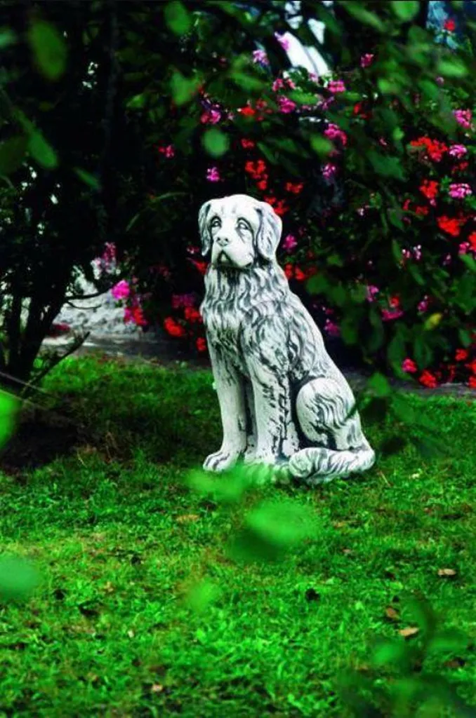 Statue Chien Inaltérable Jardin - Sculpture Designer 180 Anti-Intempéries