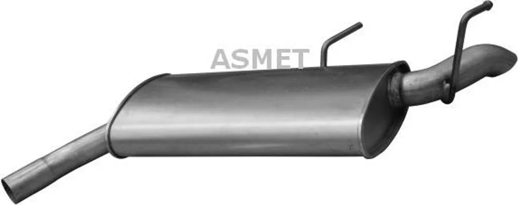 Réparer pot échappement bruyant avec le silencieux ASMET Opel 5852243