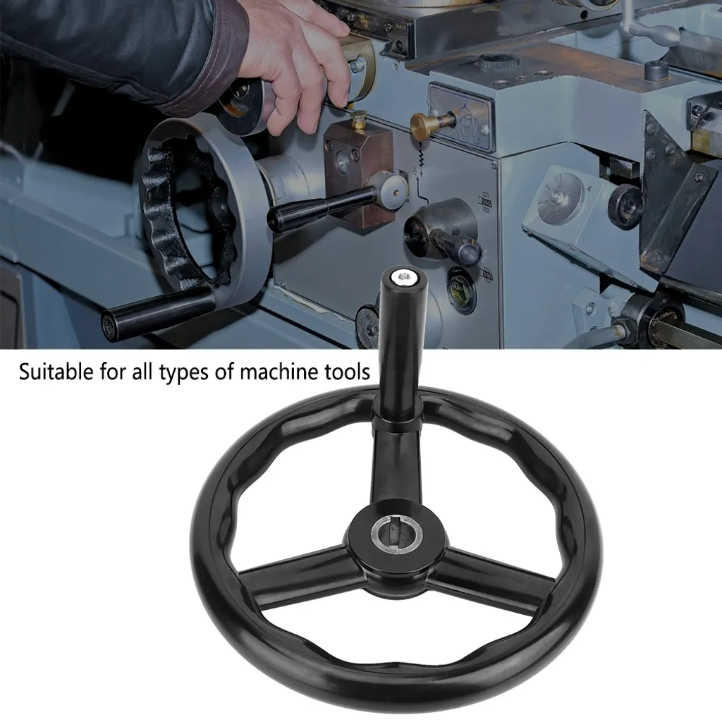 Volant rotatif à 3 branches en bakélite pour machines-outils CNC