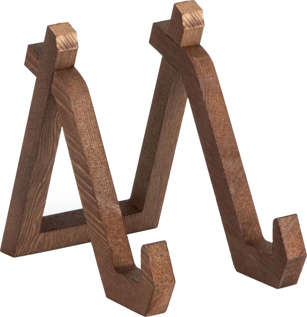 Artikel-Präsentationsständer, Teller, Tee, Kuchen, Präsentationsständer, dekorativer, rutschfester Tellerhalter aus Holz, für Zuhause, Büro, ...