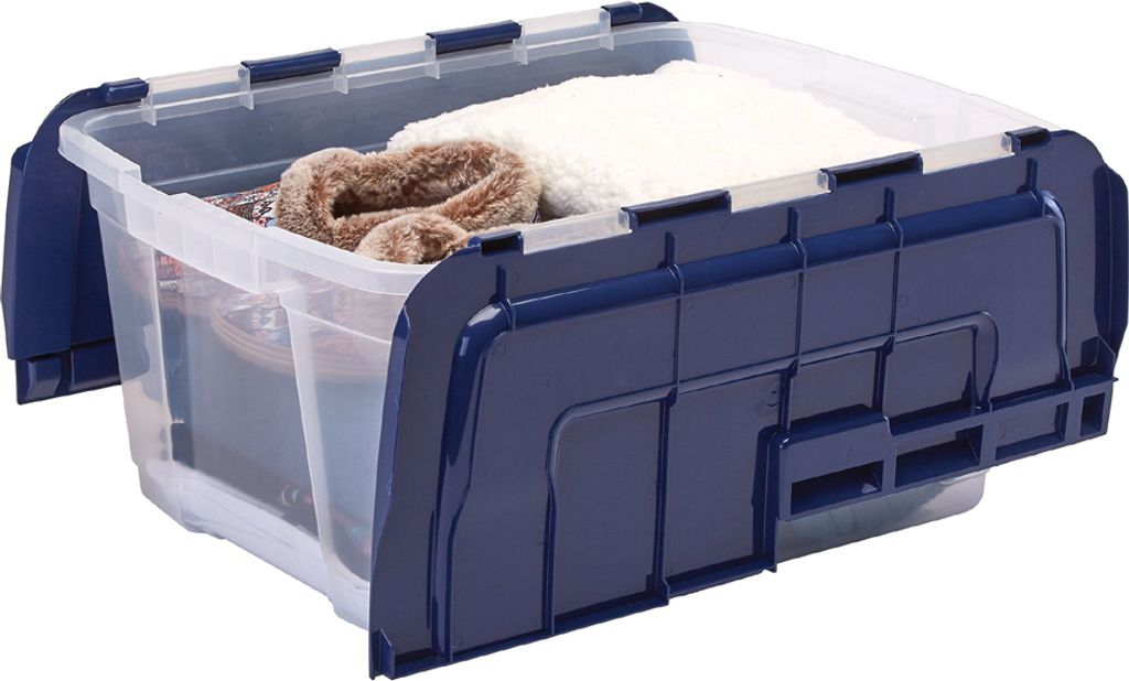 Fellowes Aufbewahrungsbox BANKERS BOX Klappdeckel 45 Liter