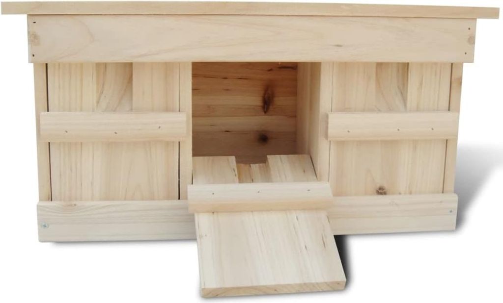 vidaXL Hniezdna búdka pre vrabce 44 x 15,5 x 21,5 cm Obrázok produktu 