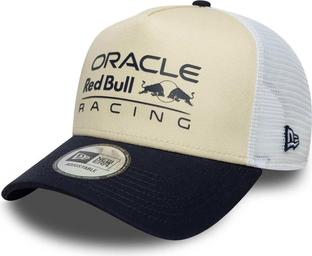 New Era Seasonal Trucker Rbullf1  Ltcnvy Light Beige Light Produktbild 