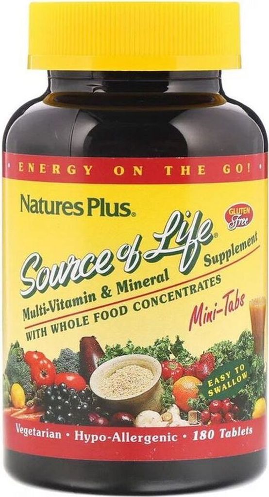 Natures Plus Source of Life®  – 180 Minitabs Produktbild 