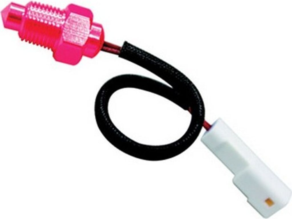 Temperatursensor Koso PT1 / 8 x28 (250 Grad C, weißer Stecker)
