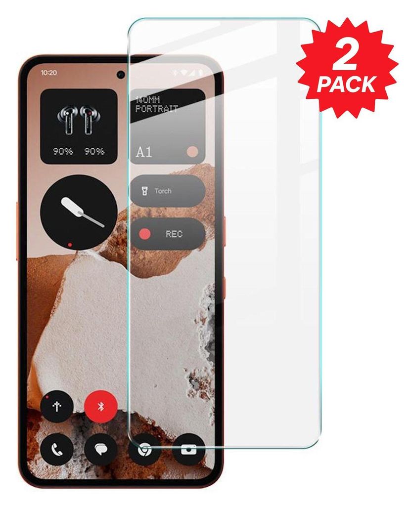 Pour Nothing CMF Phone 2 Pro 2x 2.5D 0,26 mm 9H verre Image du produit 