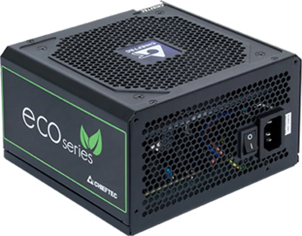 Bloc d'alimentation PC 500W Chieftec ECO GPE-500S format ATX 230V gris