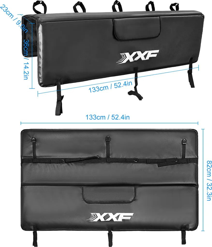 Protection de Hayon pour Pickup et Transport de 5 VTT de Type Universel