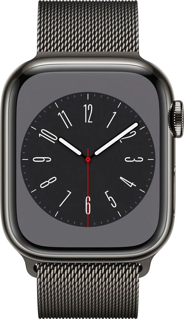 Apple Watch Series 8 45mm (A2775) Graphite Stainless Produktbild 2