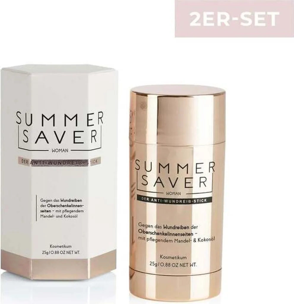 SUMMERSAVER Woman Set 2 Stick Anti-Irritazioni - L'Originale Tedesco
