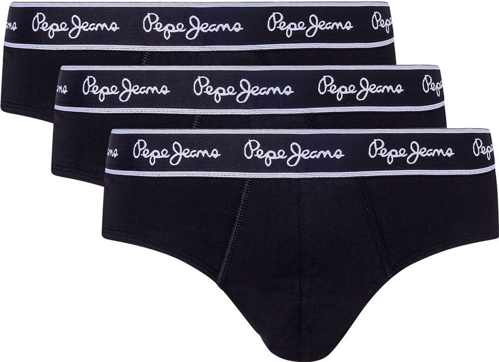 Pepe Jeans Pepe Slips 3 Einheiten Schwarz S Mann Schwarz S