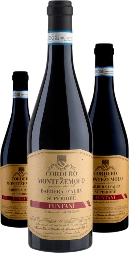 3 x Cordero di Montezemolo Funtani Barbera d'Alba DOC Superiore