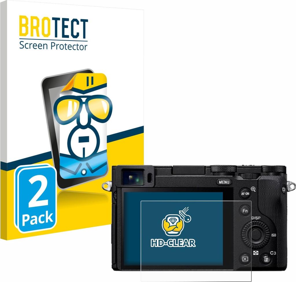 2x Für Sony RX1R III Schutzfolie BROTECT Displayschutz Display Schutz Folie Klar Transparent