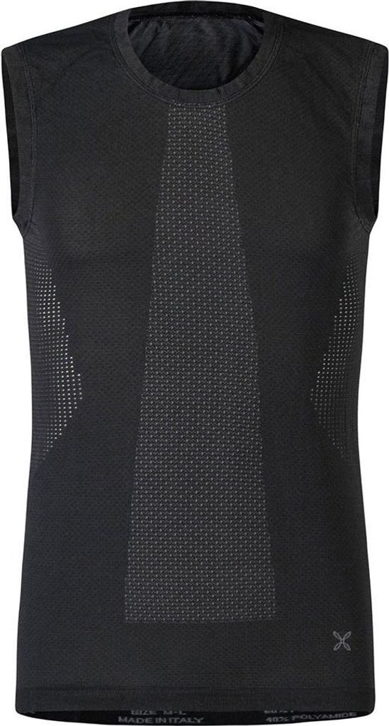 Montura Seamless Ultra-l Pack ärmelloses T-shirt Schwarz M-L Herren Schwarz M-L