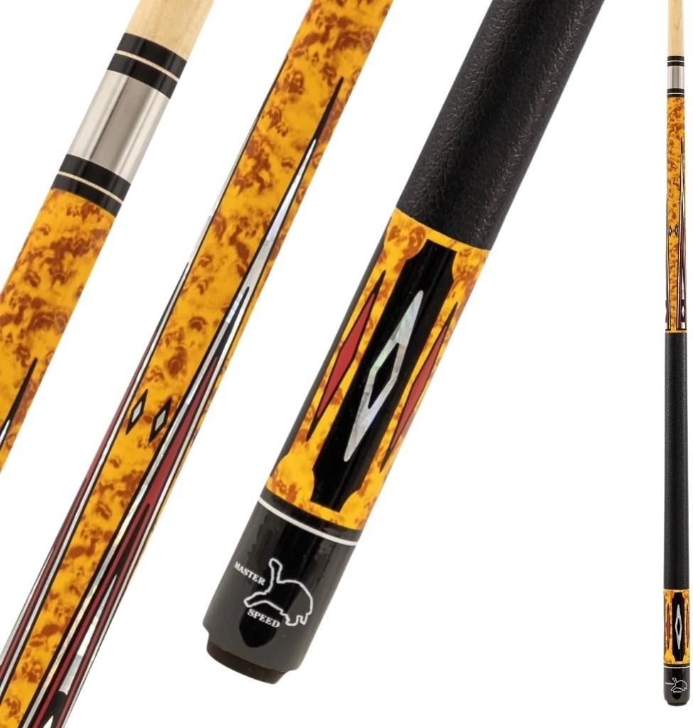 Pegasi Premium Billard Queue - Billiard köe 146cm - Zweiteilig - Billard Kö - Billard cue - Snooker queue - Biliard Köhl - Billard Que - Pool Qu...