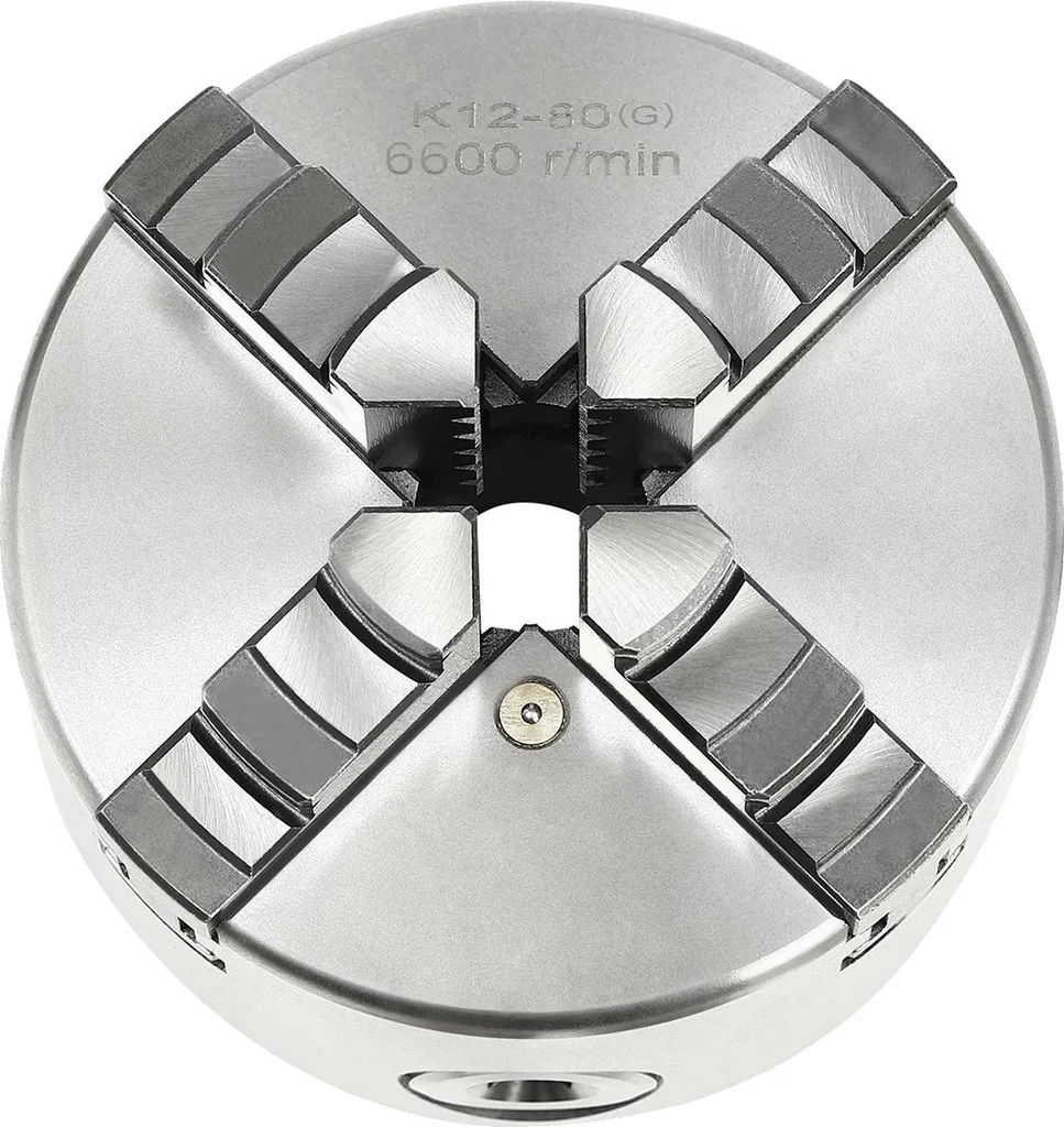 Mandrin auto-centrant 4 mors 80mm - Performance 6600 tr/min haute précision