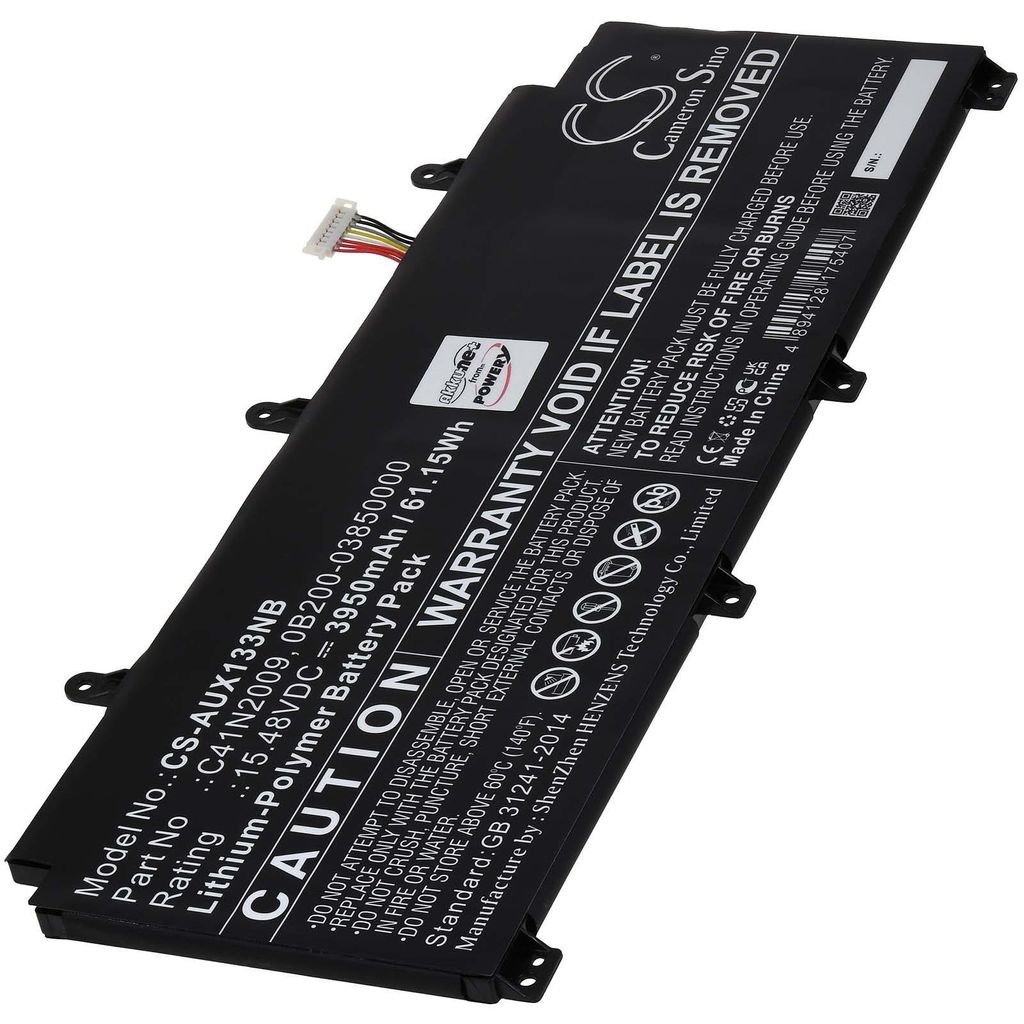 Akku kompatibel mit Asus Typ C41N2009 Produktbild 