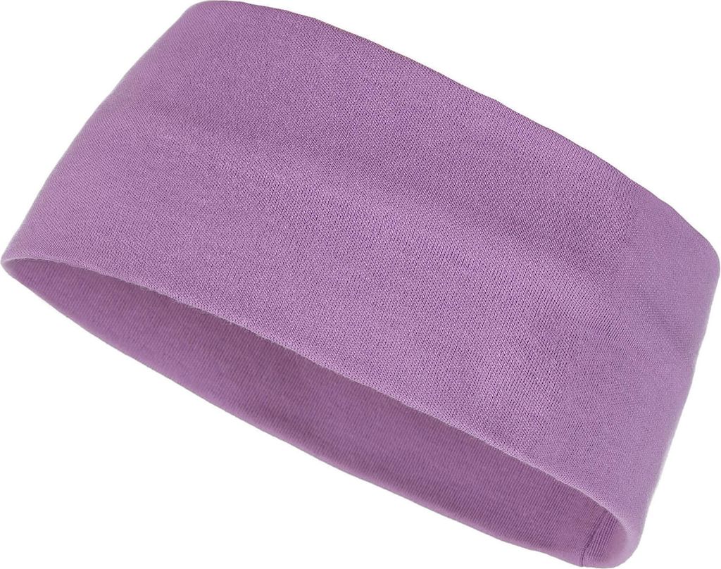 modAS Uni Stirnband Maritim für Kinder - Ohrwärmer zweilagig aus Baumwolle in Fuchsia Größe 1 - bis 48 cm Kopfumfang (Kleinkind)