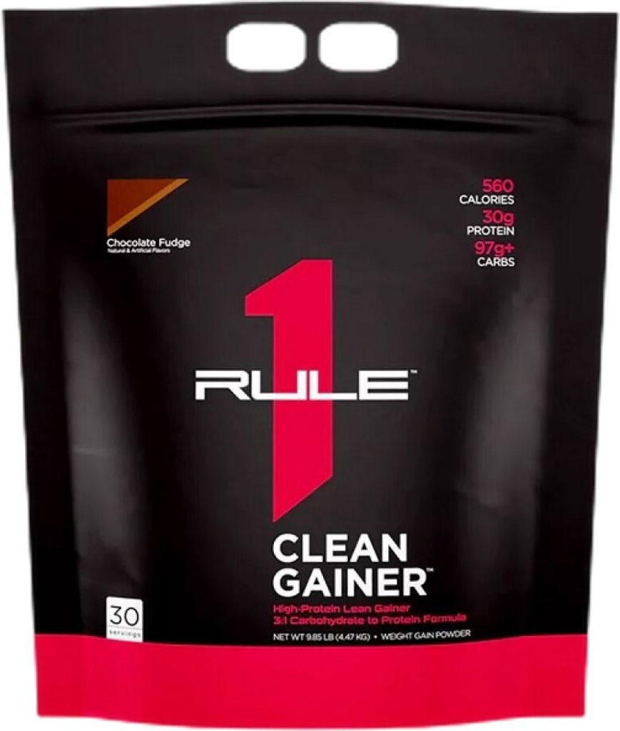 Rule1 R1 Clean Gainer (9,6lbs) Chocolate Peanut Butter - Produktbild 