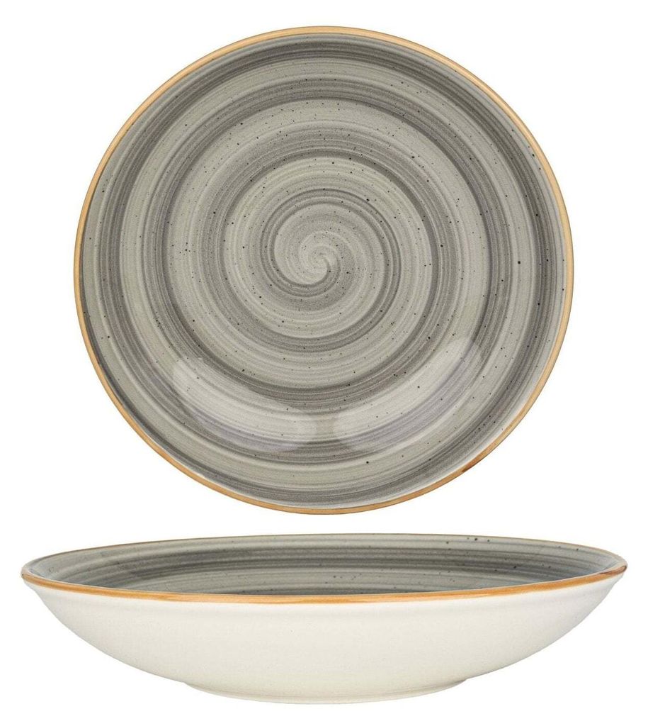 Bonna Tiefe Teller - Aura Space - Porzellan - 25 cm (1300cc)