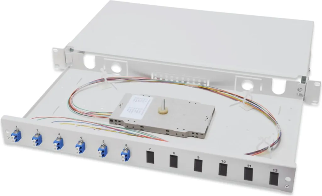 Spleißbox DIGITUS 1HE OS2 : Finissez-en avec le Désordre de vos Fibres