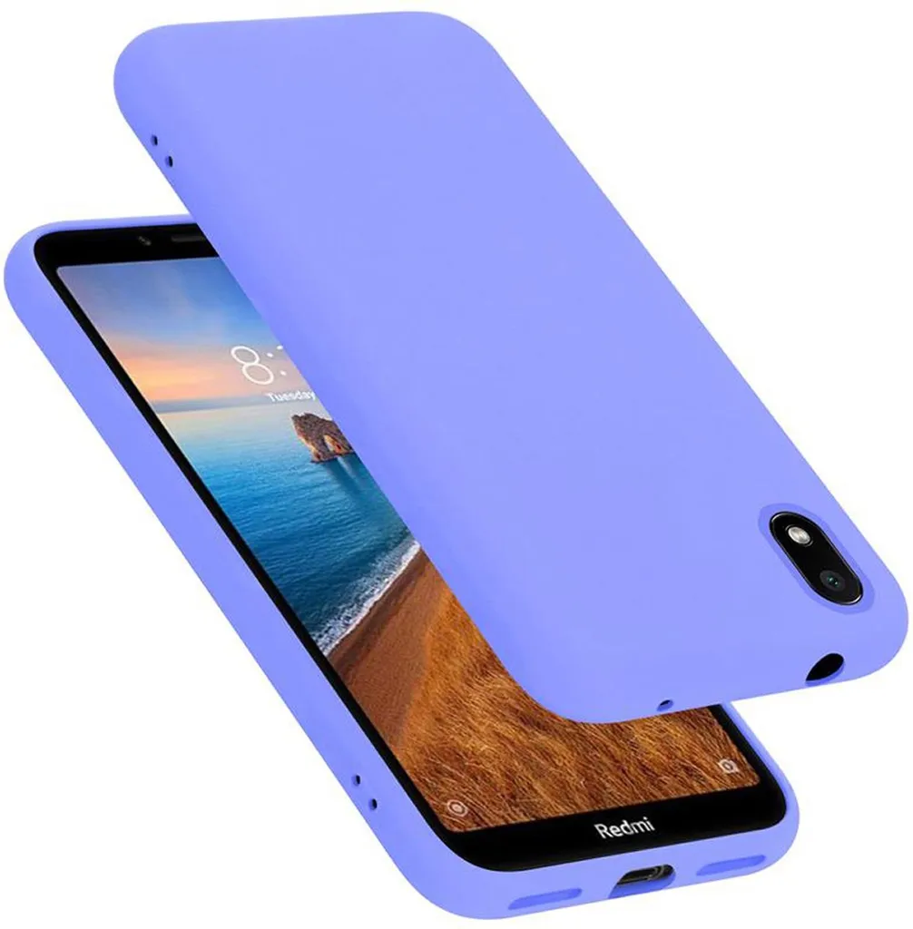 Cadorabo Custodia Xiaomi RedMi 7A Viola - Protezione TPU Flessibile