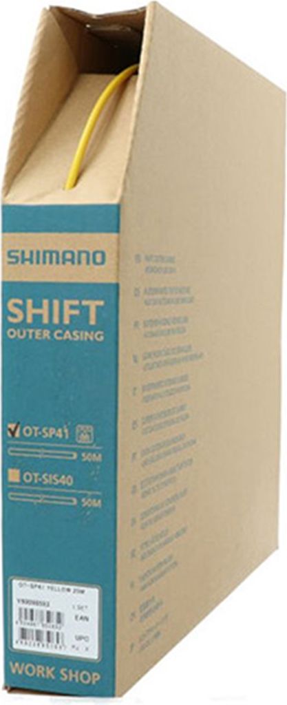 SHIMANO Schaltzugaußenhülle OT-SP41 25 m Schaltzugaußenhülle, Gelb