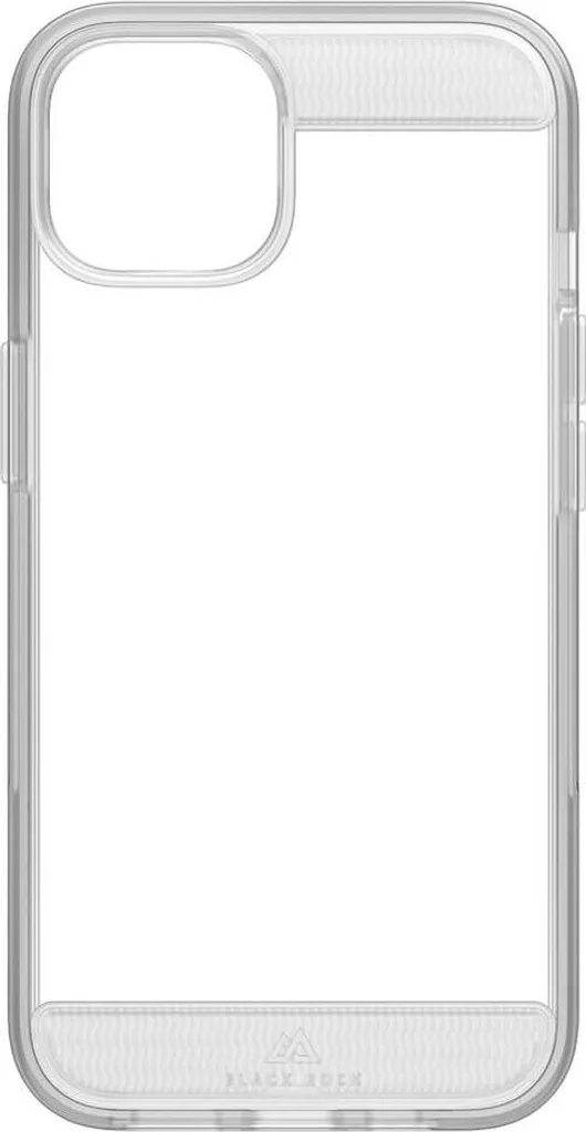 Coque Black Rock Air Robust pour iPhone 14 Transparent Noir 00215159