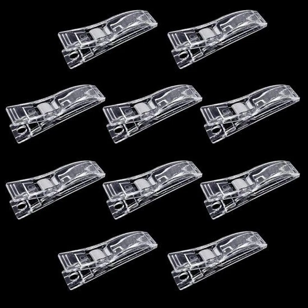 Allecto Plus - Lot de 10 Clips pour Stores Vénitiens en Papier Adhésifs