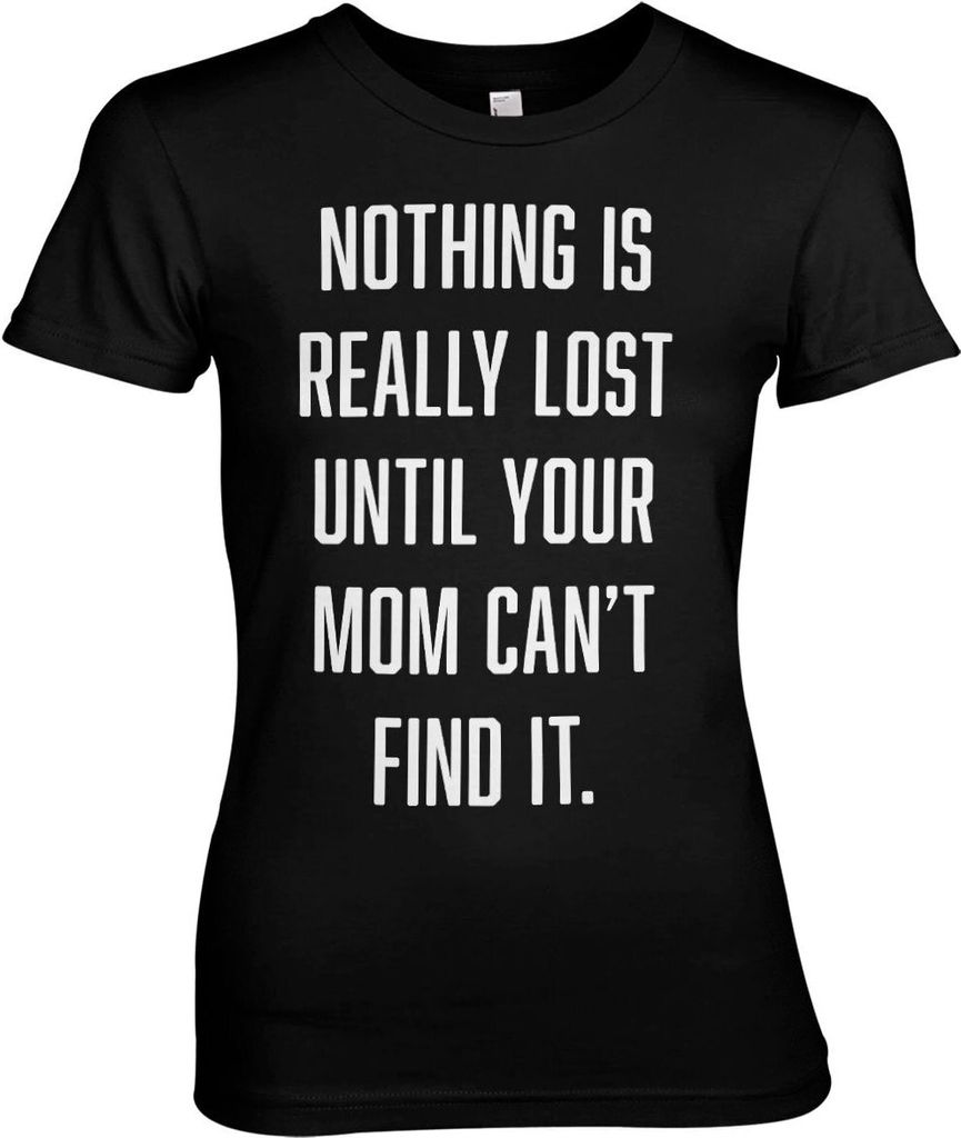 Nothing Is Lost Girly Tee - Small - Black