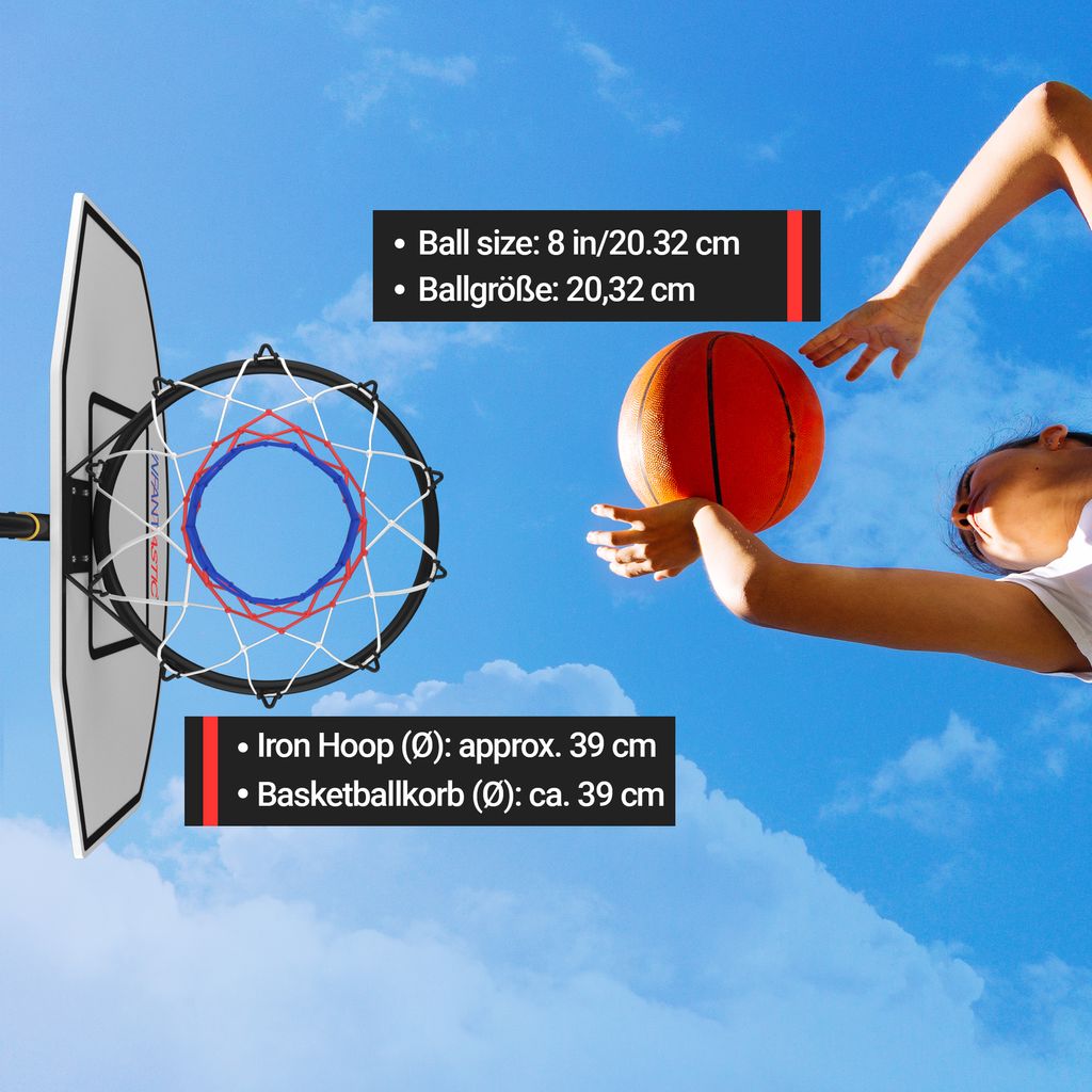 Infantastic® Basketballkorb - Outdoor/Indoor, für Kinder, Produktbild 7
