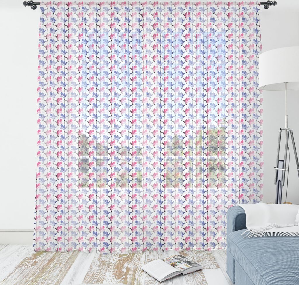 ABAKUHAUS Blumen Wandteppich, Blumen Icons Romantic Tone Röschen Inspired, Wohnzimmer Schlafzimmer seidiges Satin Wandtuch, 240 cm x 274 cm, Ceil ...