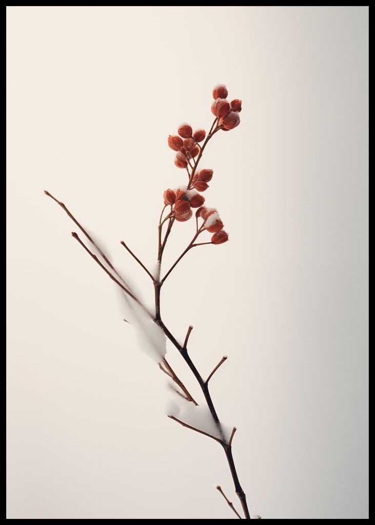 Plakat 59,4x84,1cm Subtile Kraft des Winters