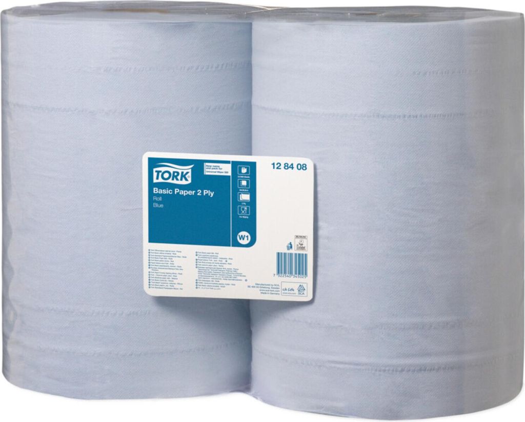 Tork 128408 Papiertuch 1000 Blätter 340 m Blau (128408)