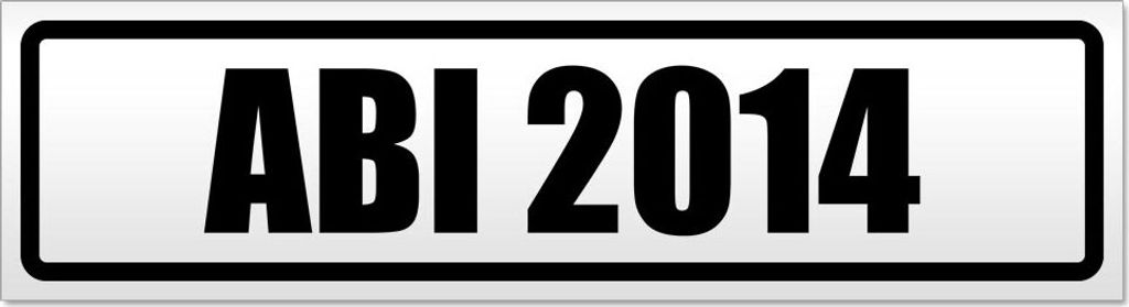 Abi Motiv 2014 Magnetschild Schild magnetisch