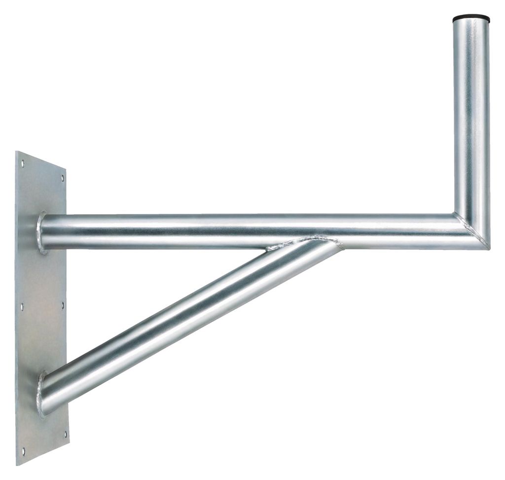 PremiumX 60cm Wandhalter Stahl verzinkt SAT Wand Halterung Produktbild 