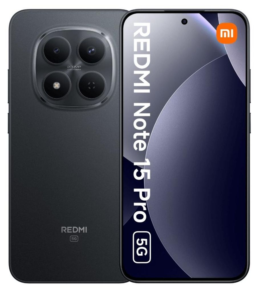 Xiaomi Redmi Note 15 Pro 5G 512Go/8Go Dual SIM Noir Image du produit 