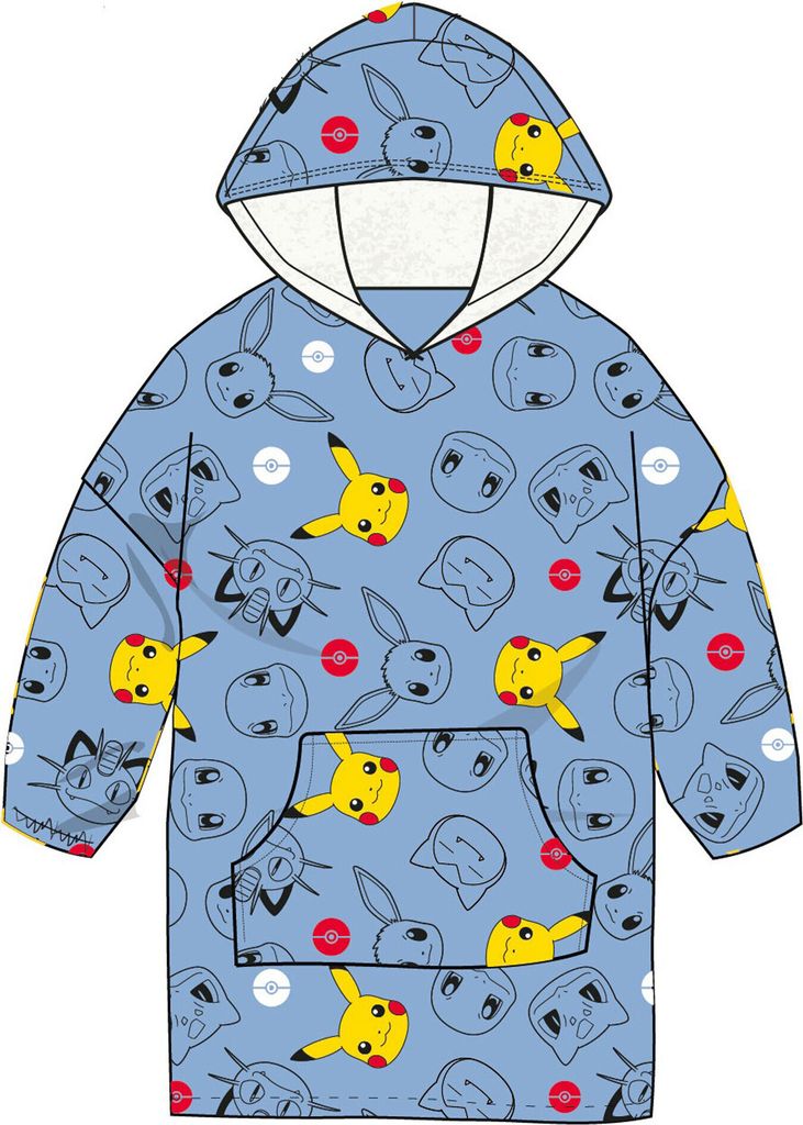Pokemon Strandtuch Badeponcho Kinder