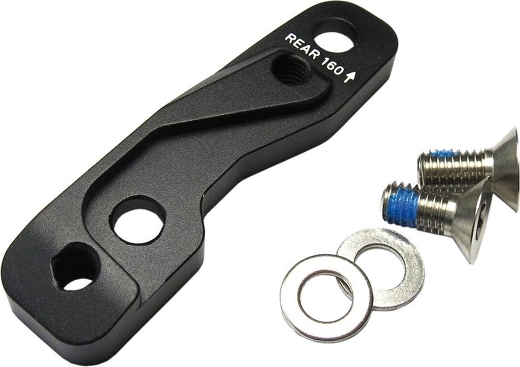 SRAM 00.5318.018.001 Scheibenbremsadapter20F für HR 160mm, inkl. Schrauben, schwarz