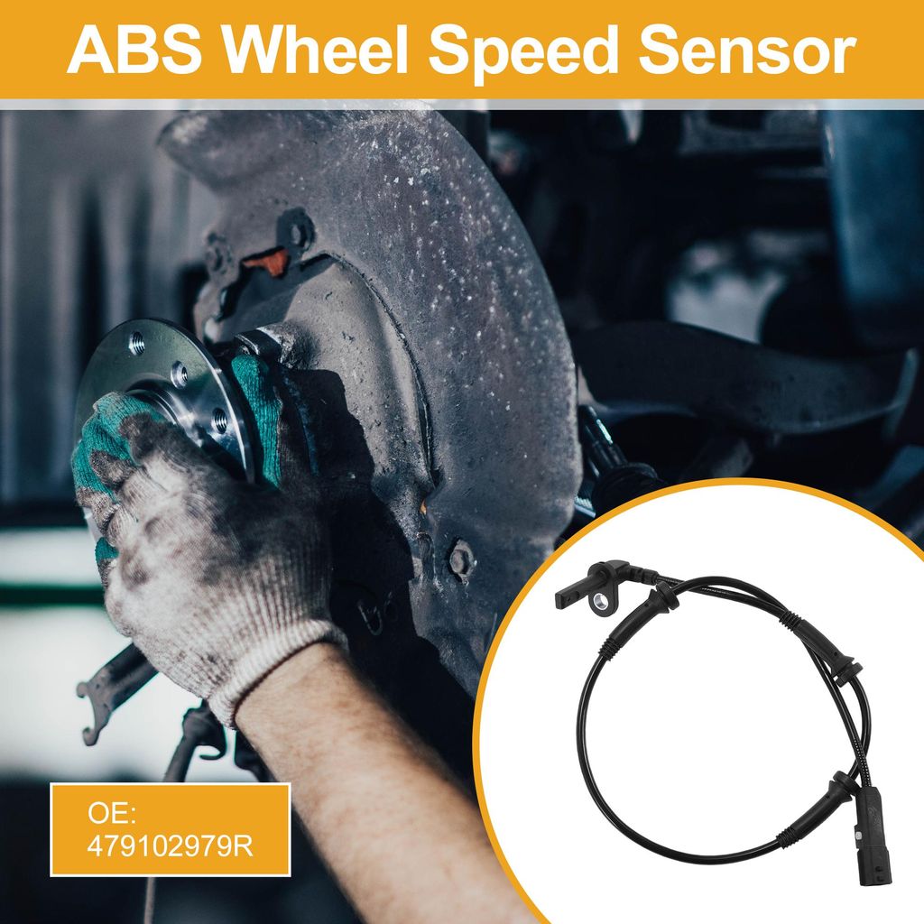 ABS Raddrehzahlsensor Vorne Links Rechts ABS Sensor Antiblockiersystem Sensor Nr. 479102979R für RENAULT CAPTUR 2013-2024