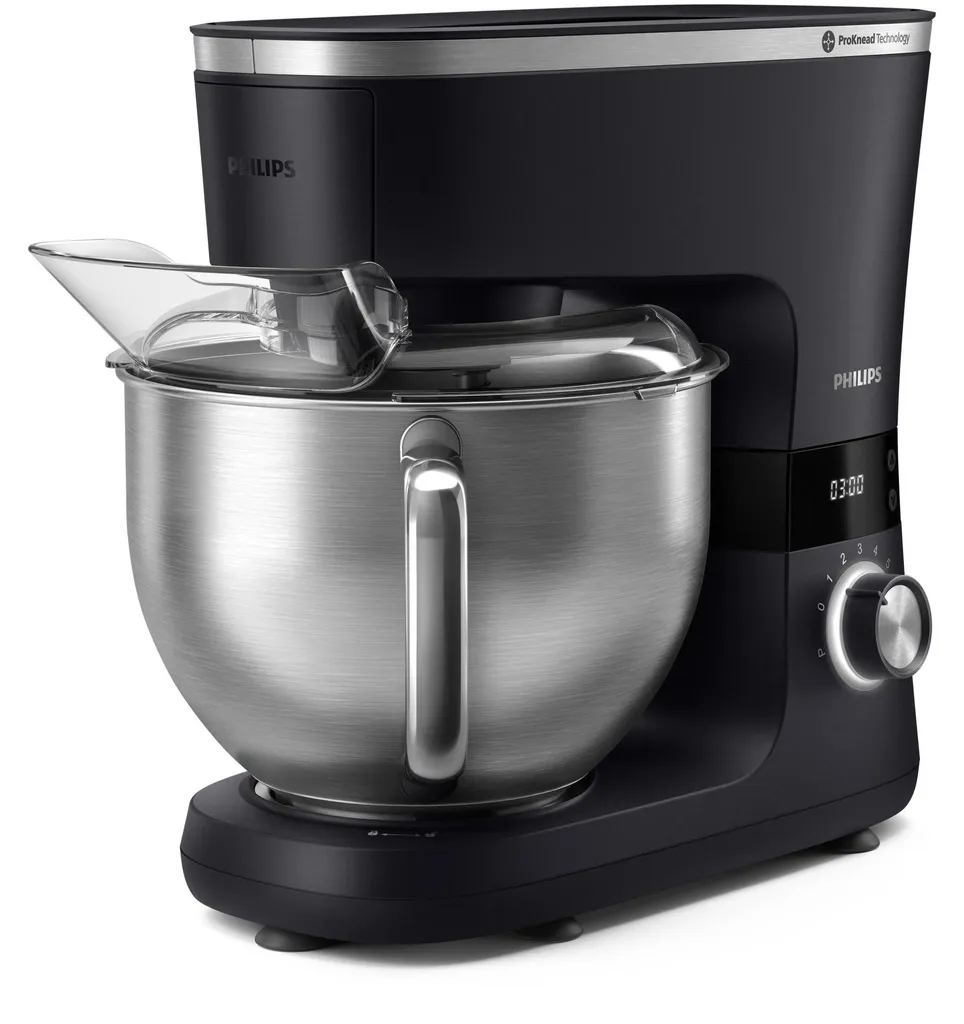 Robot Pâtissier Multifonction Philips Series 7000 avec Bol Inox 5,5L